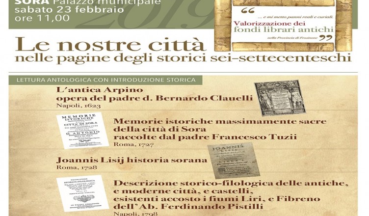 Locandina 23 febbraio 2019