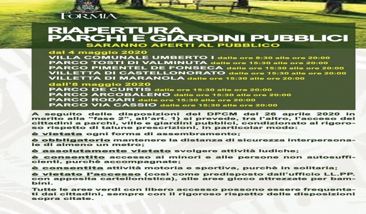 Parchi aperti definitivo
