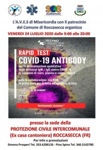 test rapid roccasecca fr