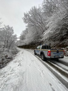 protezione civile sora neve