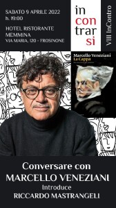 Marcello Veneziani La Cappa - sabato 9 aprile ore 19 Frosinone