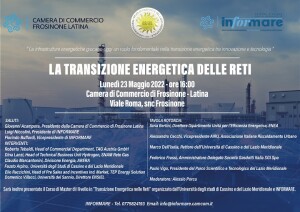 La Transizione Energetica delle Reti - Invito_Programma - Lunedì 23 Maggio 2022 ore 16.00