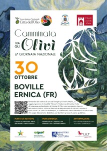 Boville MANIFESTO Camminata fra gli olivi 30 ottobre