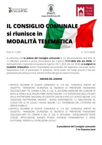 Boville MANIFESTO Convocazione consiglio 17 novembre....