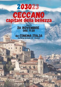 Ceccano 2030 capitale della bellezza