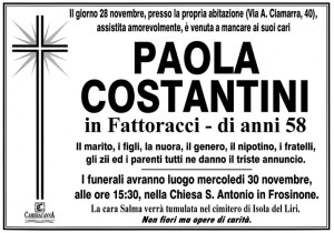 PAOLA COSTANTINI...