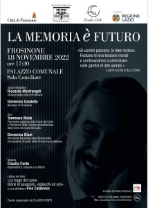 la memoria è futuro