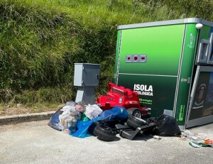 Boville Ernica - Abbandono di rifiuti a due passi dal centro storico