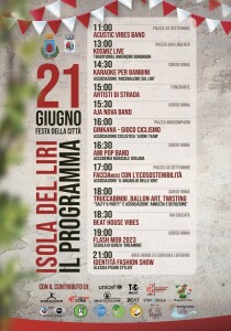 programma festa della città isola