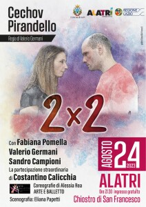 locandina spettacolo 2x2 germani