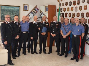 L’Arma di Frosinone saluta il Luogotenente C.S. Pierluigi De Rosa