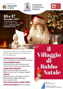 BOVILLE ERNICA - VILLAGGIO DI BABBO NATALE