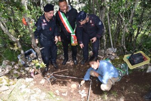 Amaseno - Trovati i resti di un militare tedesco della seconda guerra mondiale