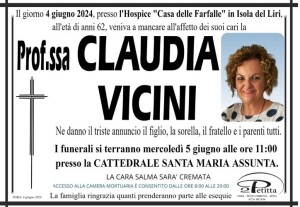CLAUDIA VICINI