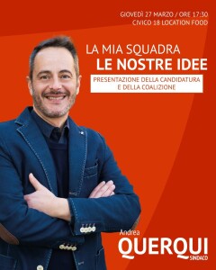 andrea querqui ceccano presentazione coalizione