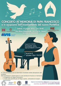 Concerto in memoria di Papa Francesco 2