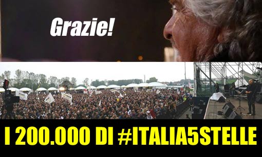 beppe grillo grazie