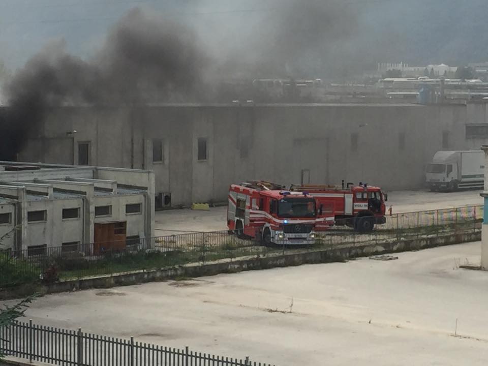 incendio nucleo industriale
