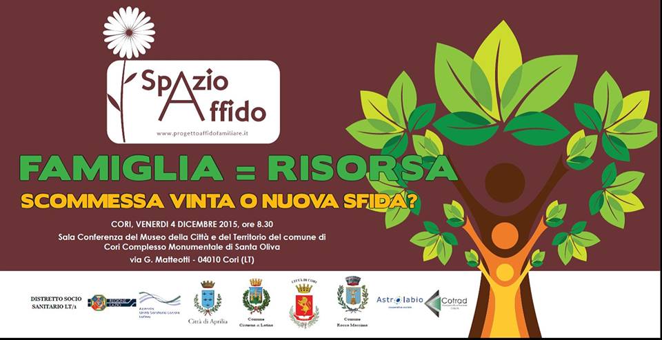 CONVEGNO AFFIDO FAMILIARE