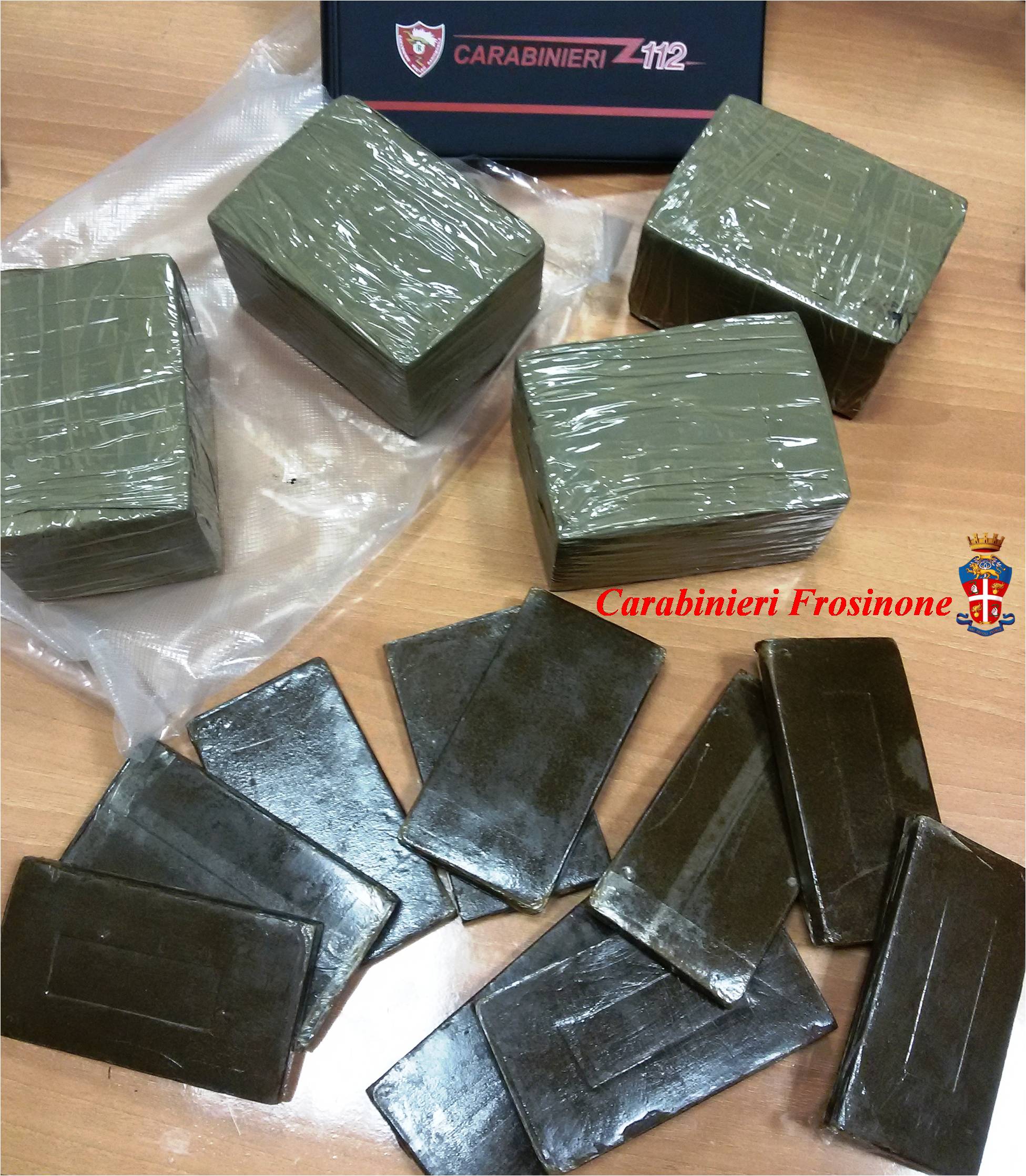 Compagnia di Frosinone  fotografia stupefacente