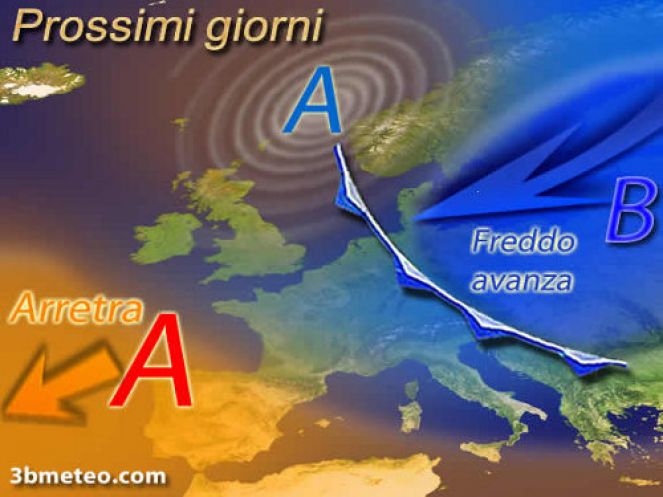 freddo in arrivo