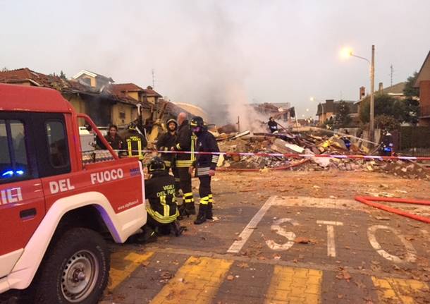 scoppio tubatura gas