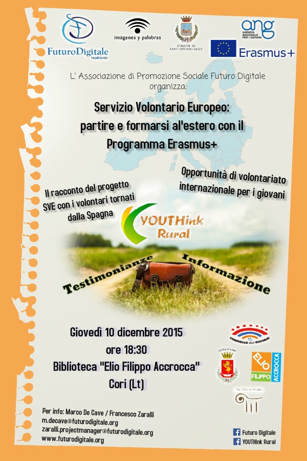 CONVEGNO YOUTHINK RURAL - LOCANDINA