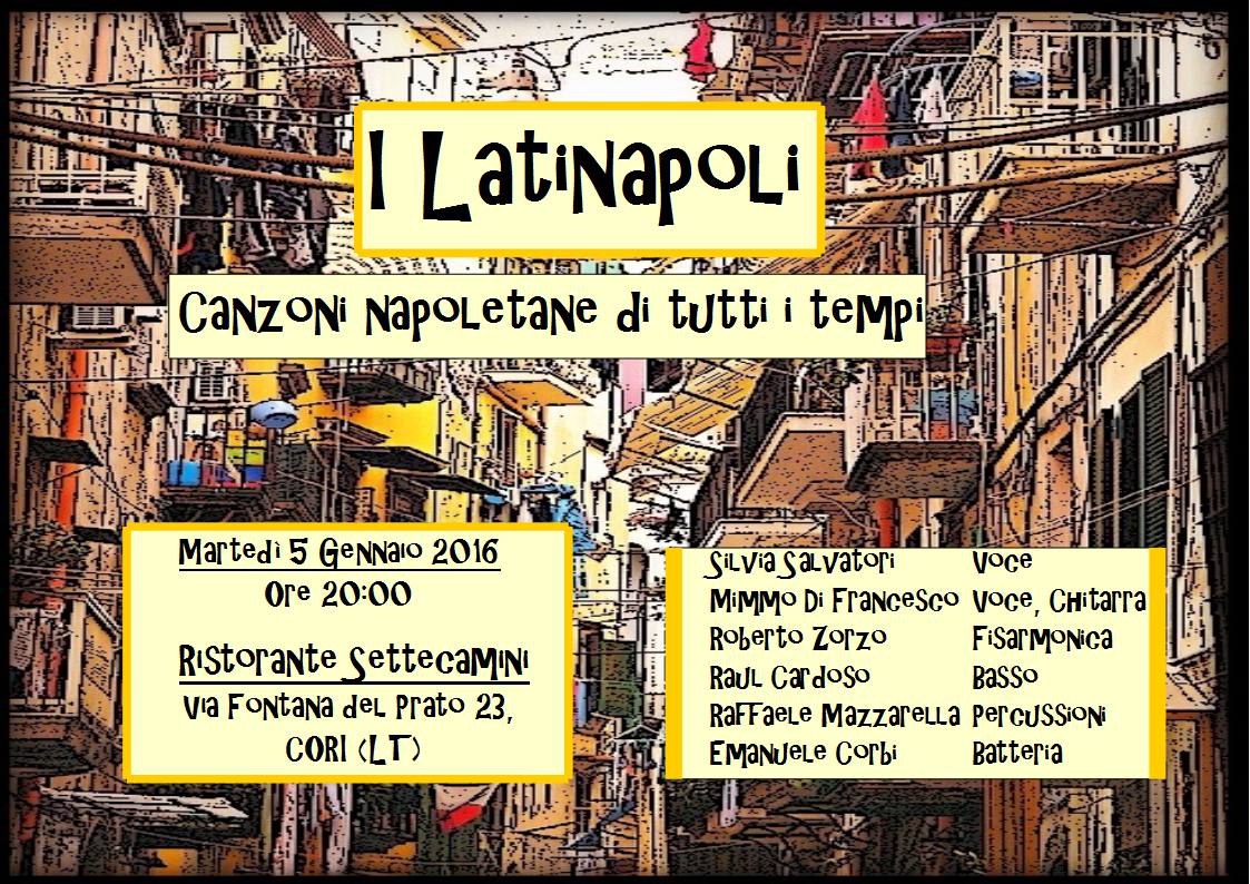 CORI CANTA NAPOLI - LOCANDINA ORIZZONTALE