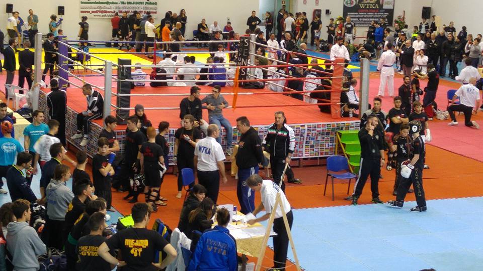 IL PALABANDINELLI DURANTE LA COPPA ITALIA WTKA