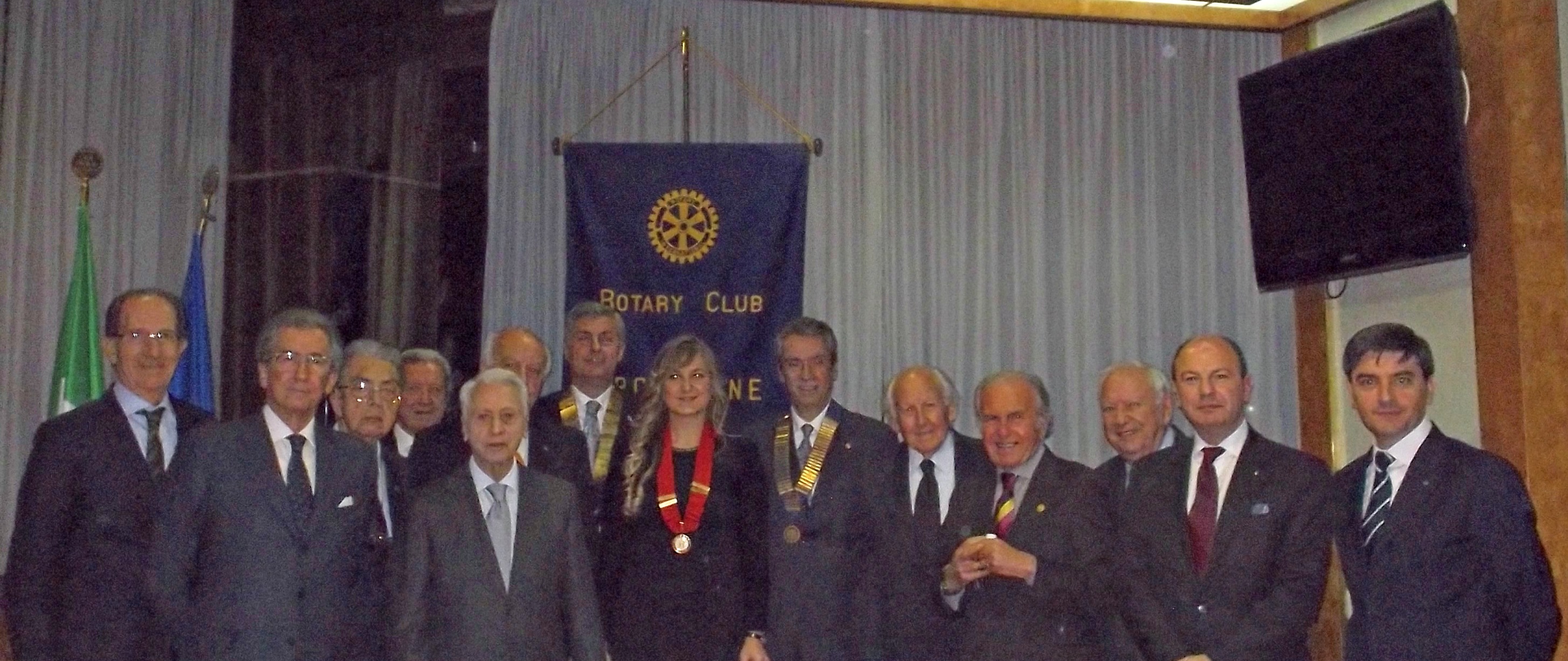 Il Governatore Perrone in visita al RC di Frosinone