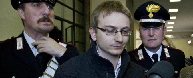 Spada / Lapresse09-04-2014 Milanocronaca Tribunale di Milano Delitto di Galasco : si apre il processo di appello bis con rito abbreviato a carico di Alberto Stasi , a quasi sette anni dall'omicidio di Chiara Poggi.nella foto: Alberto Stasi