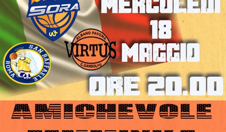 amichevole femminile basket