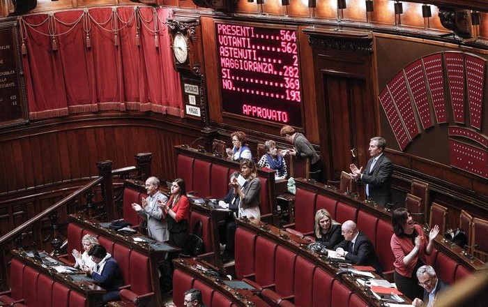 ++ Unioni civili: Camera conferma fiducia, 369 sì ++