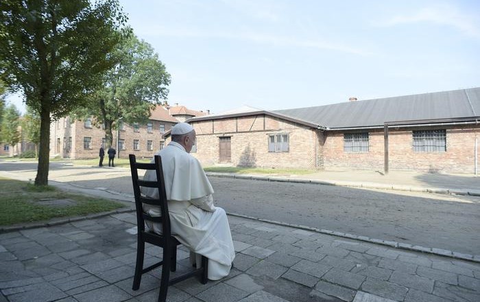 Pope Francis in Auschwitz
