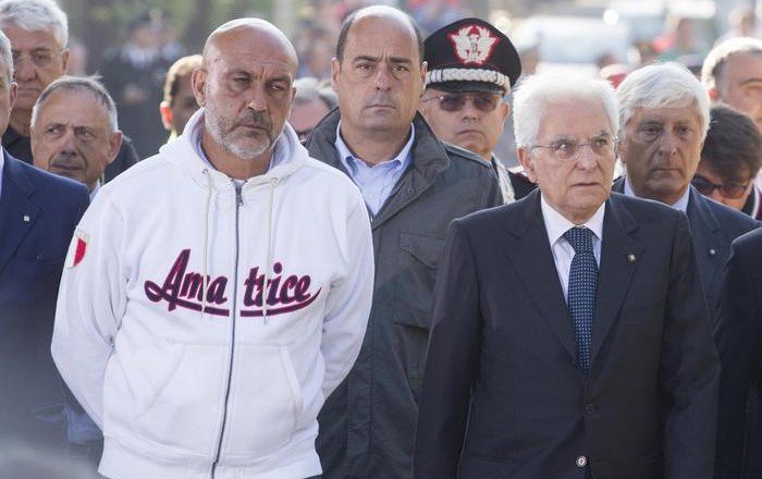 Sisma: Mattarella ad Amatrice, a piedi verso il paese
