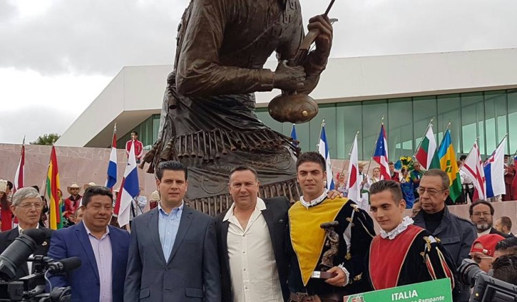 sbandieratori leone rampante olimpiadi del folklore 2016