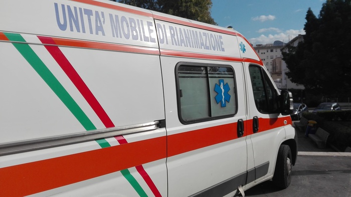 Ambulanza a Palermo