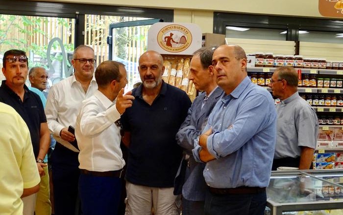 Terremoto: riaperto ad Amatrice il primo supermercato