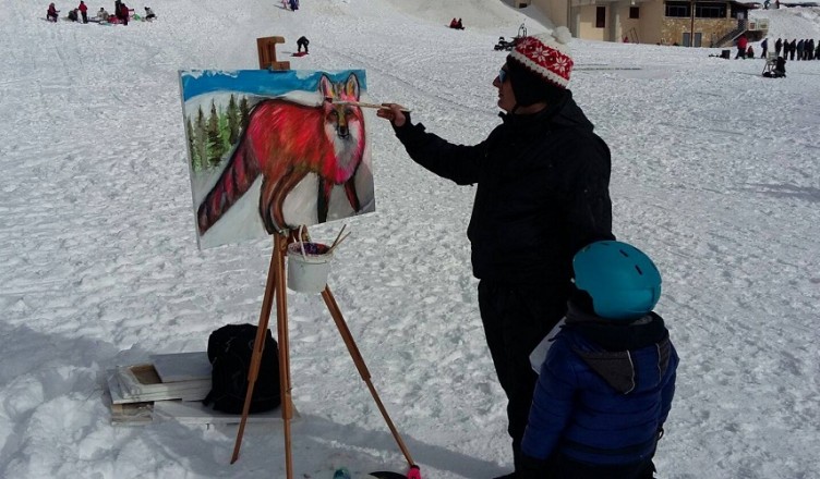 artista-dipinge