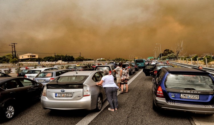 Incendi in Grecia