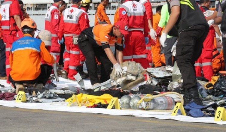 Lion Air JT-610 crash in Indonesia