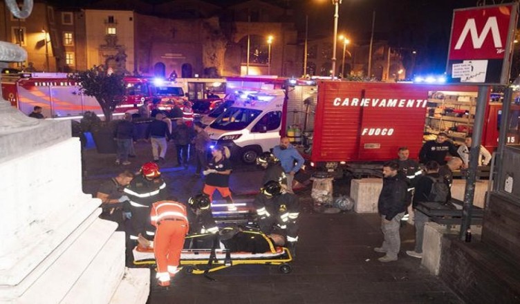 ++ Metro Roma: Prefettura, 20 feriti, quasi tutti russi ++