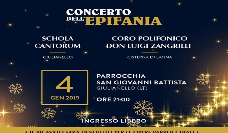 CONCERTO EPIFANIA giulianello