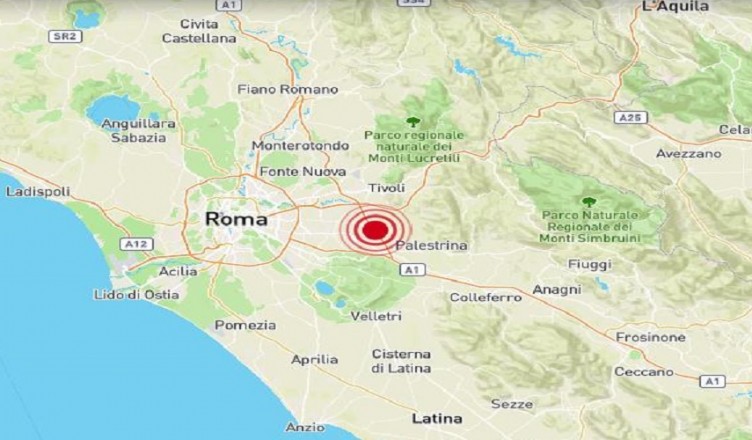 terremoto roma 30 dic 2018