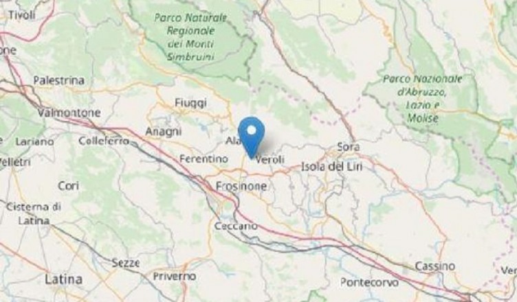 terremoto veroli