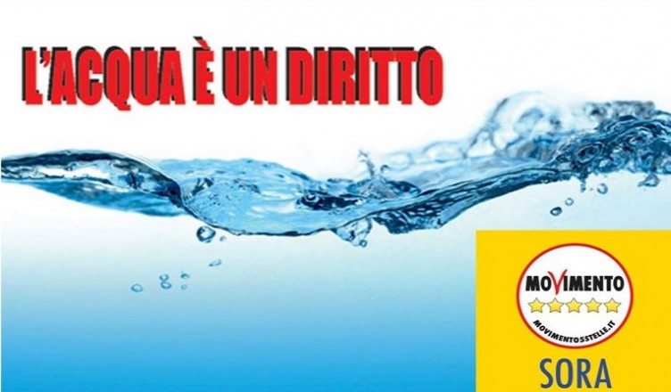 Acqua diritto m5s sora