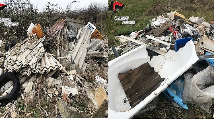 Anagni discarica abusiva