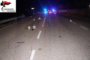 INCIDENTE MORTALE SAN DONATO VALCOMINO