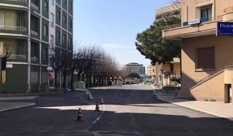 pescara strade lavori