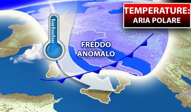Freddo anomalo Italia